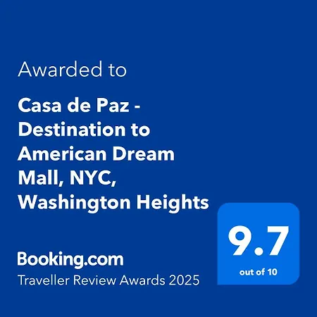 Casa De Paz I - Destination To American Dream Mall, Nyc, Washington Heights